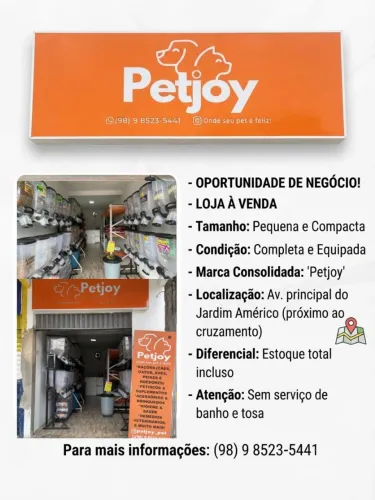 Loja pet à venda para quem quer empreender no ramo