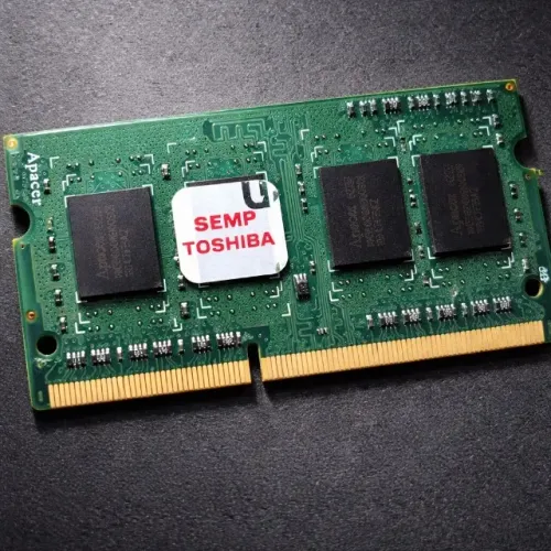 Memória RAM Original Semp Toshiba STI Apacer 2GB DDR3 PC3-10600 1333MHz p/ Notebook/PC/AIO