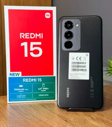 Xiaomi Redmi 15 50MP Lacrado Pronta Entrega Com Nota Fiscal