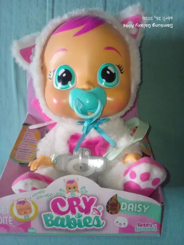 CRY baby Boneca Lágrimas - Guaianses
