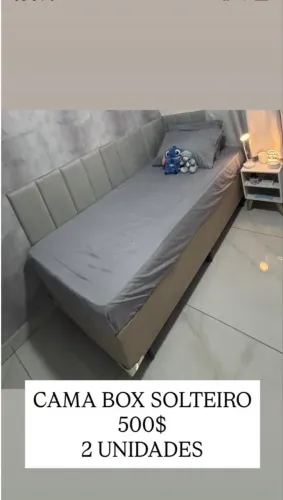 Vendo 2 cama de solteiro novas, nunca usadas