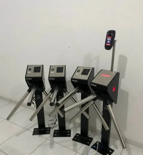 Catraca de academia