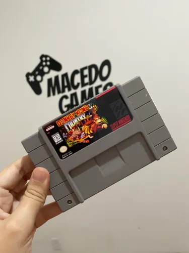 FITA CARTUCHO DONKEY KONG COUNTRY ORIGINAL