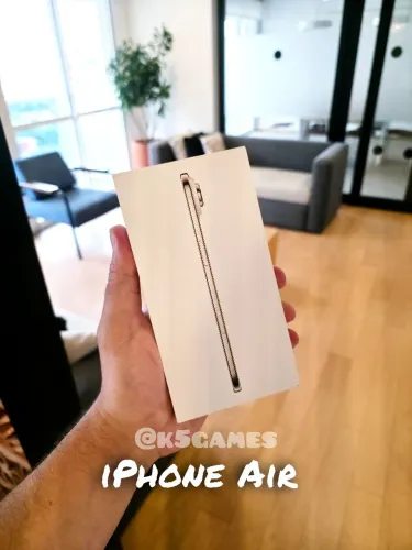 iPhone Air 256GB Gold - Lacrado - ACABOU SUA PESQUISA ABC SP