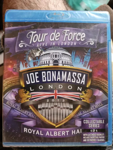 Joe Bonamassa Tour De Force Royal Albert Hall Blu-ray lacrado