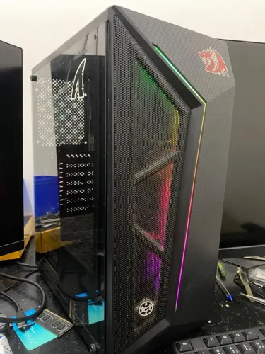 V/T Pc Gamer Ryzen 5 4600g 16gb ddr4 Placa de Vídeo