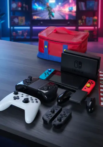 Nintendo Switch e acessórios