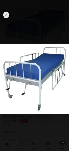 Cama Hospitalar 2 manivelas