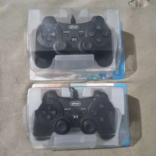 2 controles PS3 com fio (LEIA A DESCRIÇÃO)
