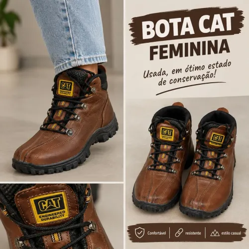 Bota de couro Trilha