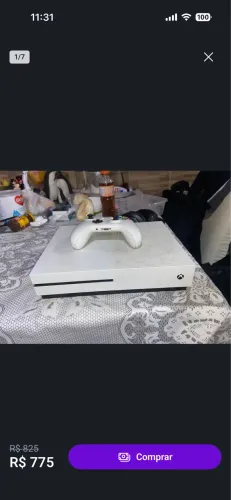 Xbox one s 500gb nunca foi aberto