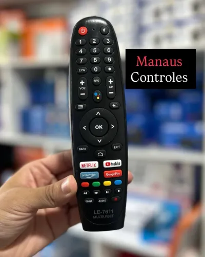 Controle para Tv Multilaser Smart Magic