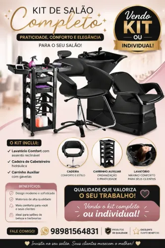 Móveis para salão 
