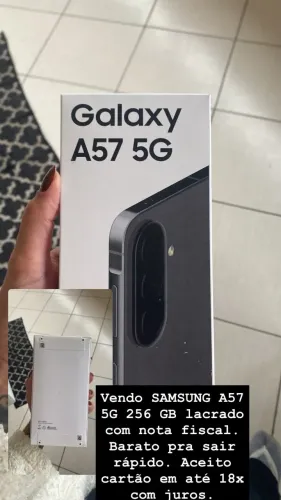 Celular lacrado SAMSUNG A57 256 GB