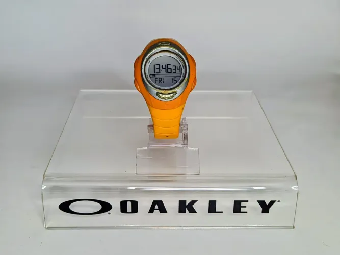 Relógio Digital Oakley D.5 Fire // Silver 