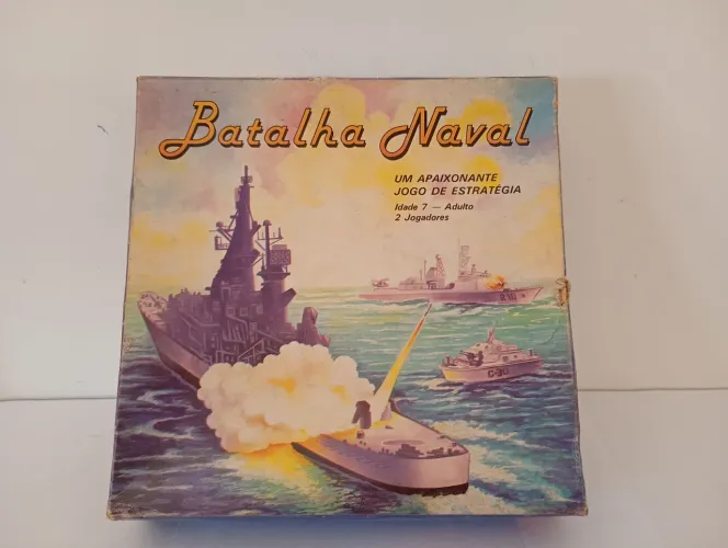 Qui Brinq - Jogo Batalha Naval Anos 80/90 Incompleto