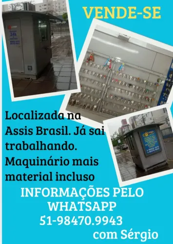 Venda de Banca Chaveiro 
