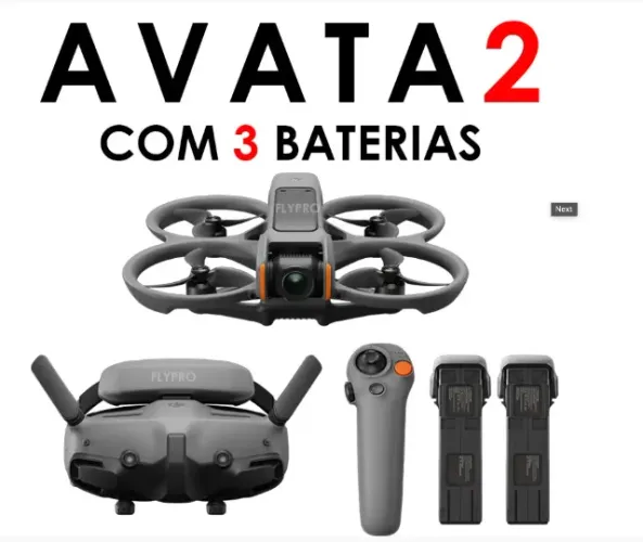 Drone Avata 2 Com Fly More