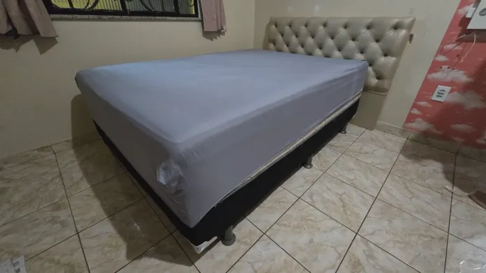 Cama box casal
