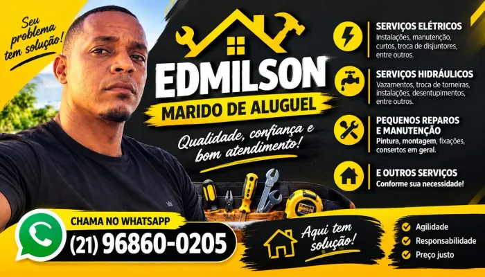 Marido de aluguel serviço 