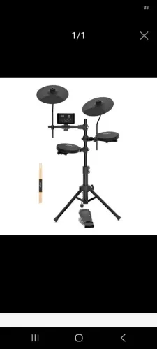 Bateria Eletrônica Voik SYNC200 Compacta Nitro Core OUTLET