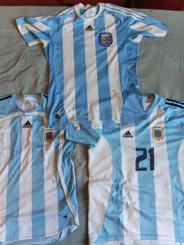 Camisas Argentina (2002, 2006,2010)