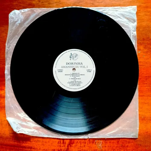 LP Dorinha - Amanheceu Vol. I (Vinil Gospel Raro - 1995)
