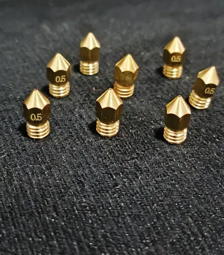 Bicos 0,5mm cabeça de extrusora para impressora