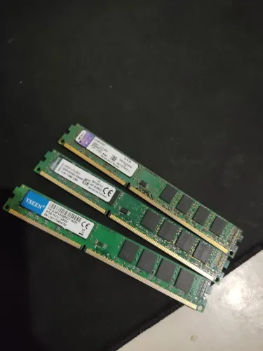 Memórias de 8 GB DDR3 1600mhz