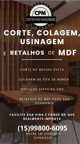 Serviços especializados em marcenaria 4.0