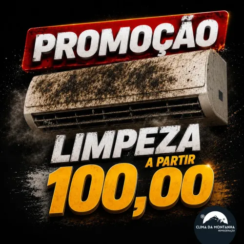 Higienização de ar condicionados