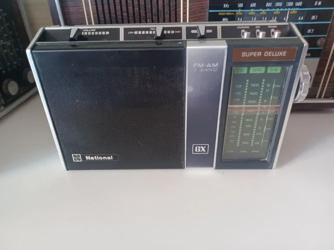 Radio national panasonic gx