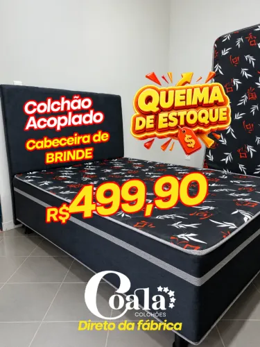 KIT ACOPLADO CASAL MAIS CABECEIRA DE BRINDE - NOVO