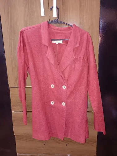 BLAZER FEMININO VERMELHO