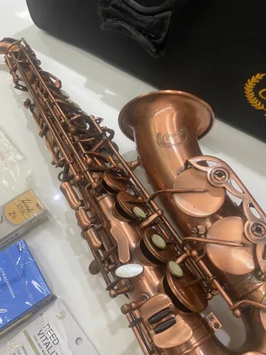 Saxofone Alto Condor CSA-22B Bronze + Acessórios + Case