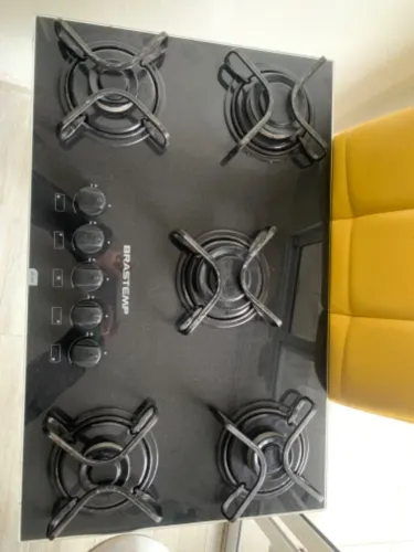 Cooktop 5 bocas a gás
