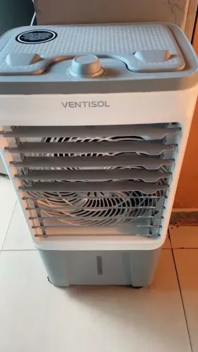 Climatizador Ar Ventisol Portátil Turbo Evaporativo 16 Litros 5 em 1 Umidificador CLIN16PR