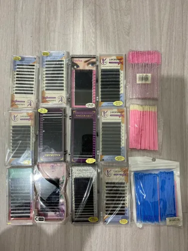 Cílios postiços kit