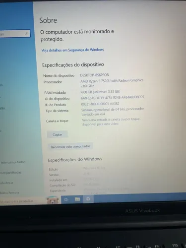 ASUS VIVOBOOK GO 15 Ryzen 5