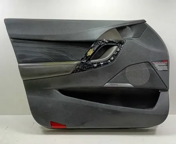 Acabamento Porta Dianteira Esquerda Citroen Ds5 1.6 Thp 2015 Preto