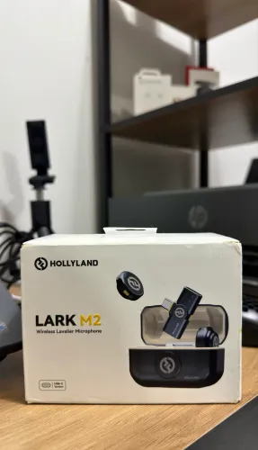 Microfone Sem Fio Hollyland Lark M2 - Usb-C (Novo / Nunca Usado)