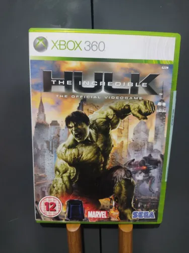 [HULK XBOX 360] JOGO COMPLETO E ORIGINAL - CLÁSSICO! RARIDADE!