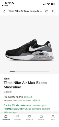 Tênis air max Nike original