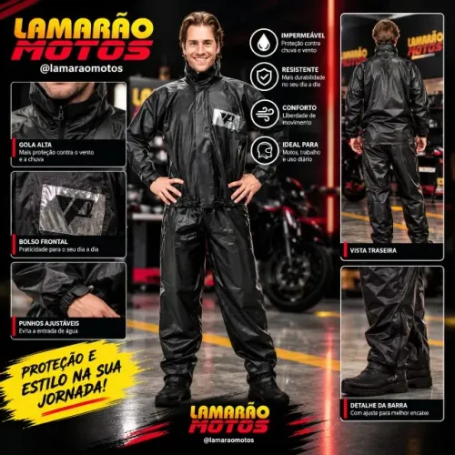 CAPA DE CHUVA - MASCULINO