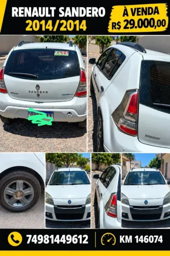Renault Sandero Expression Hi-flex 1.0 16V 5P 2014