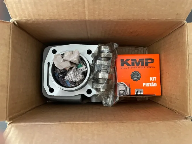 kit aumento 4mm 170cc para Titan Bros 150