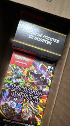 Mini box escuridão absoluta pokemon tcg