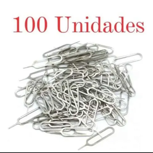 Kit 100 Chaves para Remover Chip de Celular