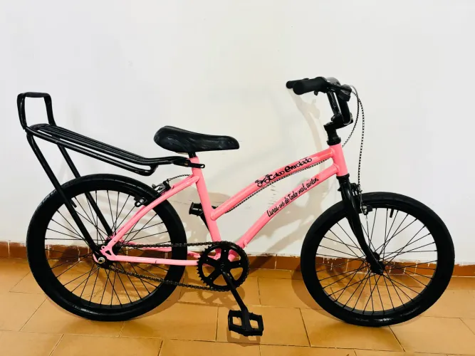 Bicicleta aro 20 com garupa