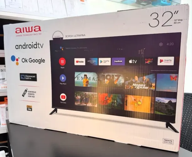 TV32 polegadas android aiwa NOVAS
